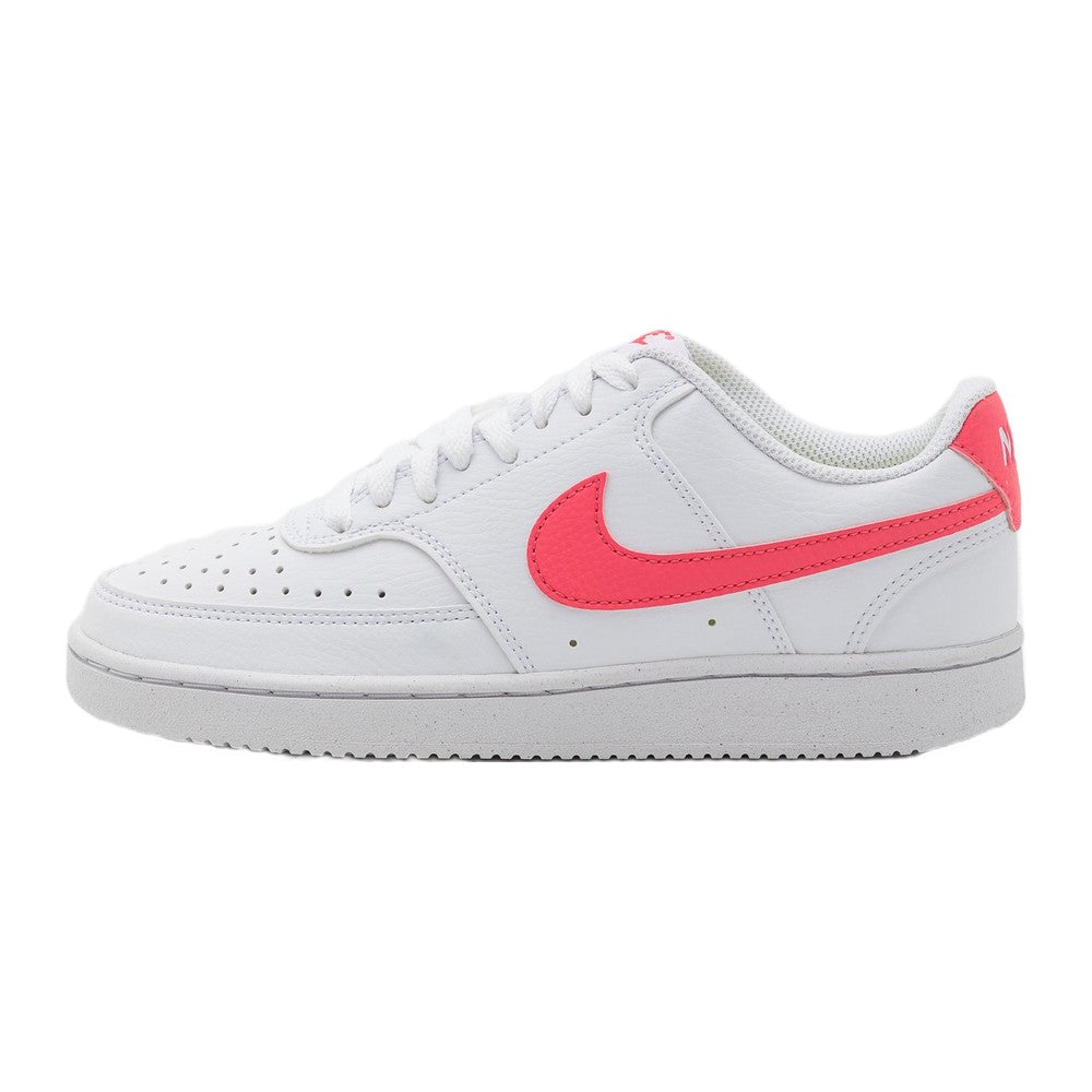 Nike Court Vision - White / Sea Coral / Volt Black