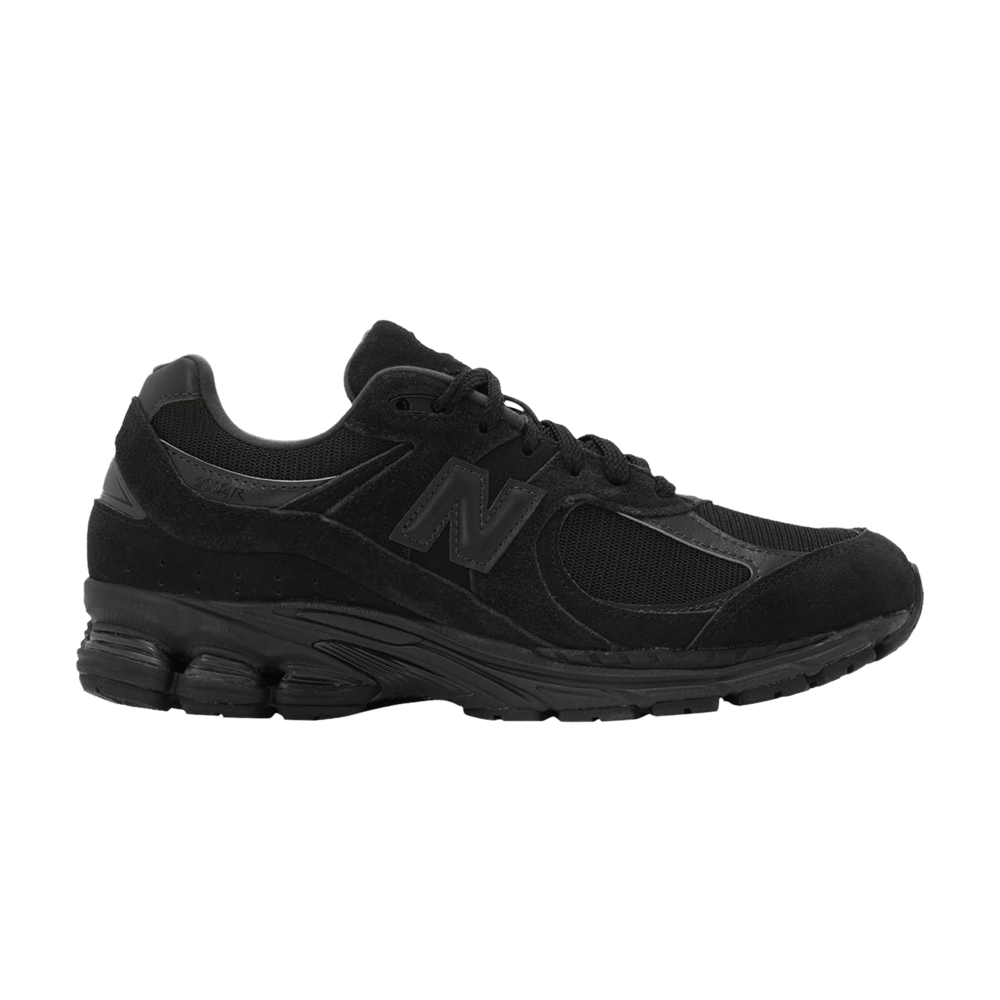 New Balance 2002R - Triple Black Suede