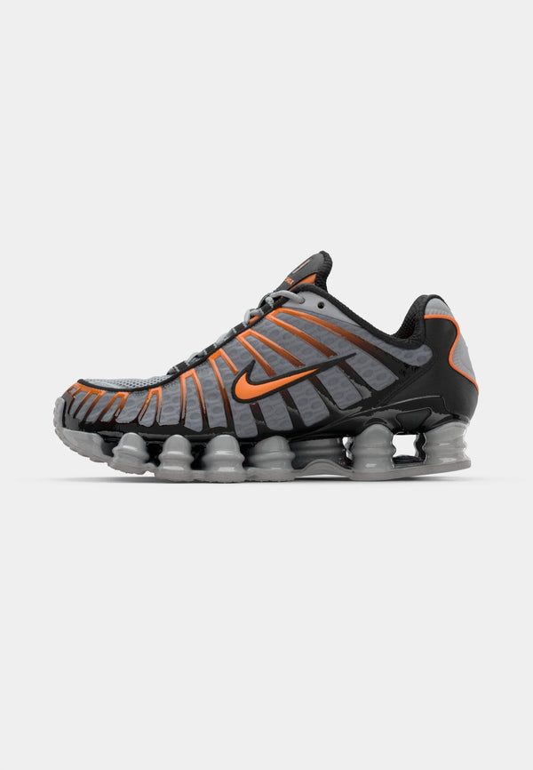 Nike Shox Tl - Light Smoke Grey / Bright Mandarin / Black