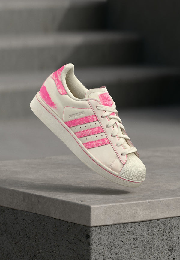 adidas Superstar II - Gebroken wit / Lichtroze