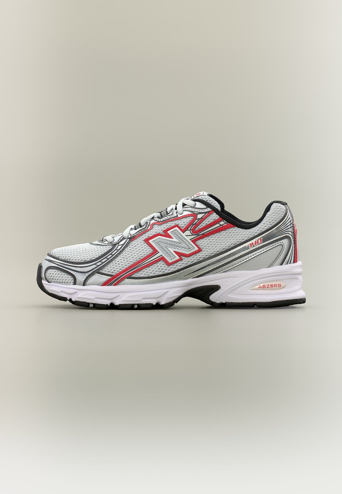 New Balance U740 - Grey / Red