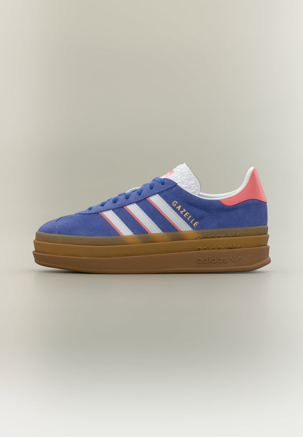 adidas Gazelle Bold J - Real Lilac / Footwear White / Gold-coloured Metallic