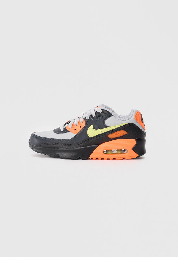 Nike Air Max 90 - Light Smoke Grey / Limelight / Hyper Crimson / Black
