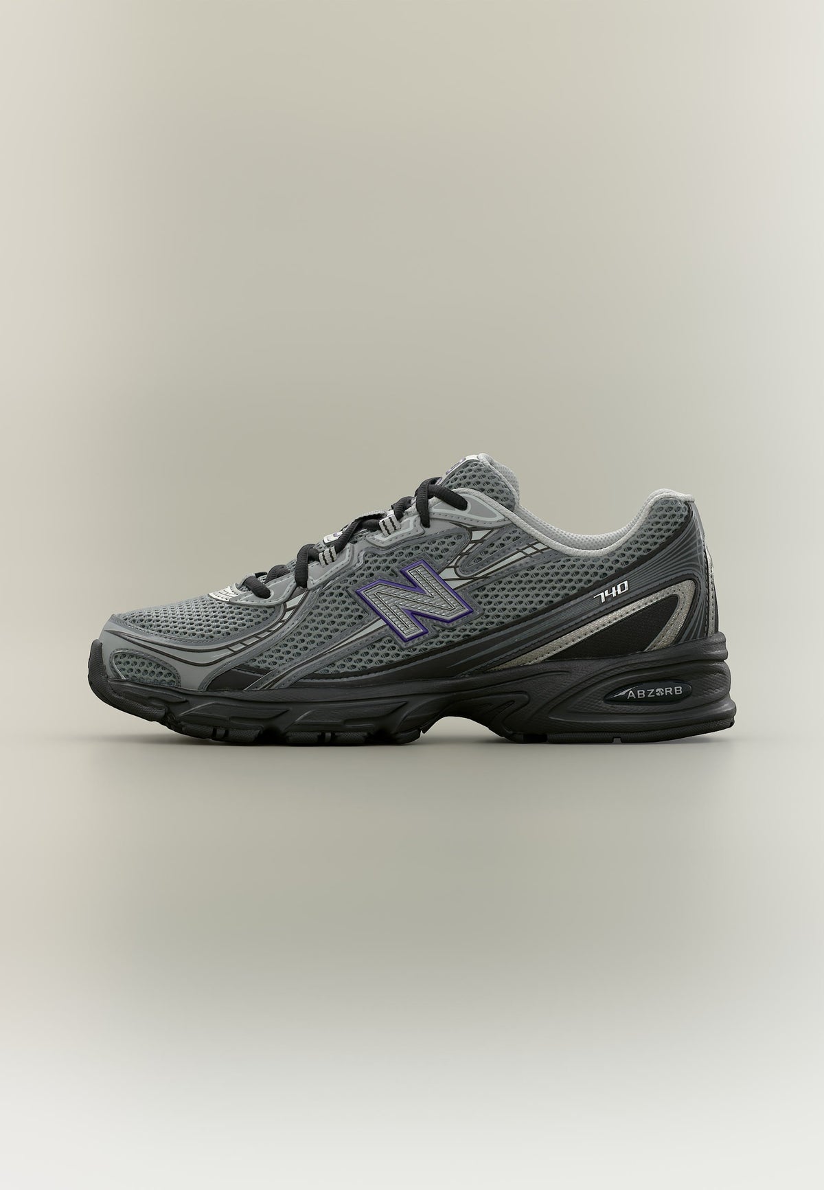 New Balance U740 - Black / Grey / Blue