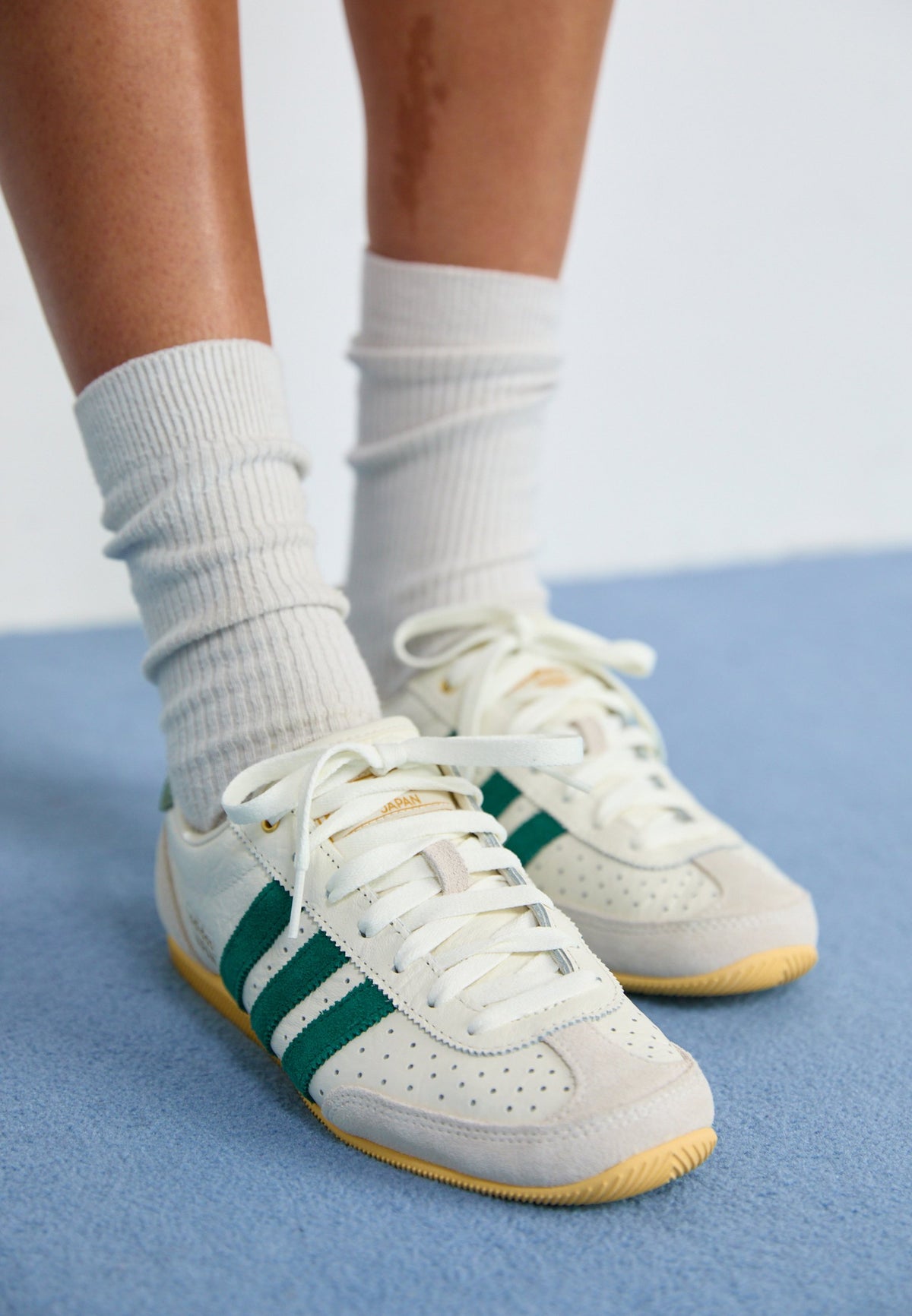 adidas Japan W - Off White / Collegiate Green / Orange Tint