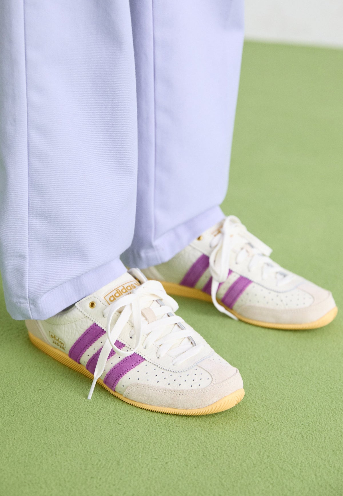 adidas Japan W - Off White / Rich Mauve / Orange Tint