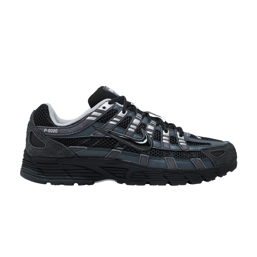 Nike P-6000 - Suede Anthracite Metallic Silver