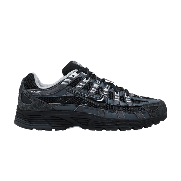 Nike P-6000 - Suede Anthracite Metallic Silver