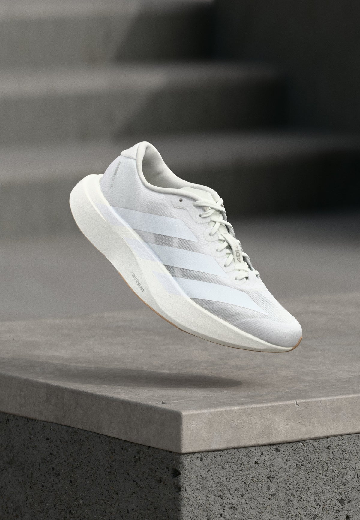 adidas Adizero Evo SL W - Footwear White / Warm Sandstone