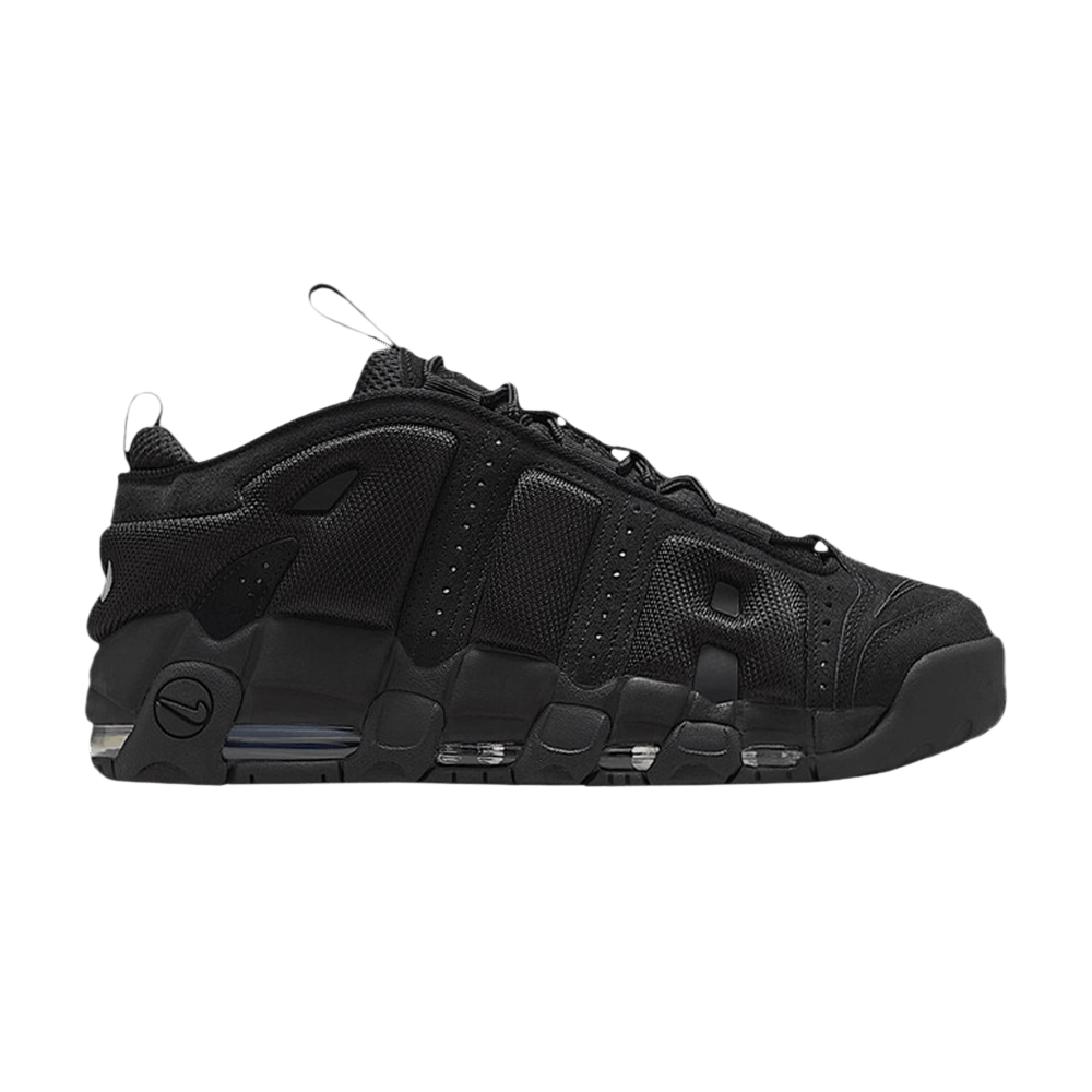 Nike Air More Uptempo Low - 'triple Black'