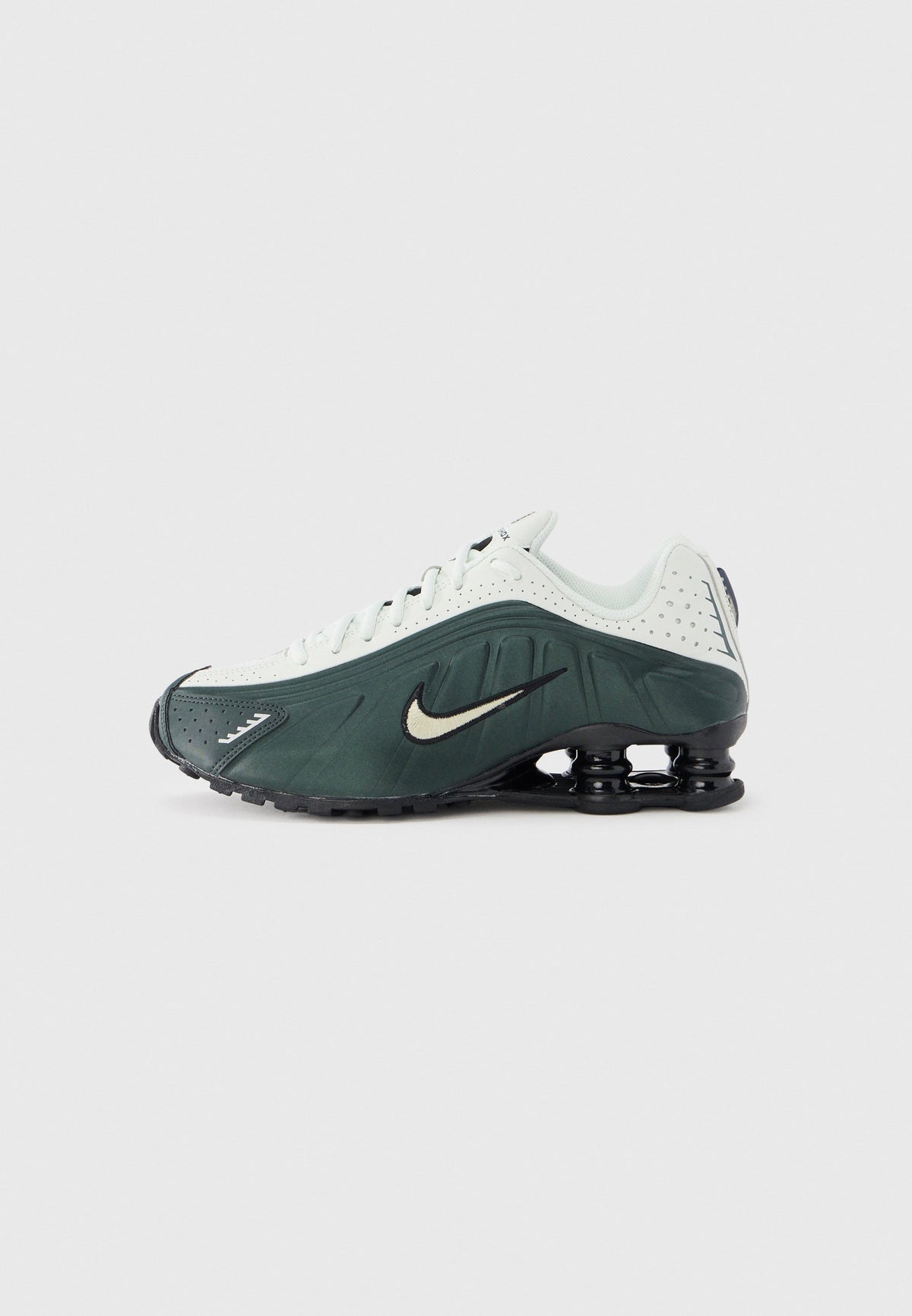 Nike Shox R4 - Black Spruce / Olive Aura / Spruce Aura / Black
