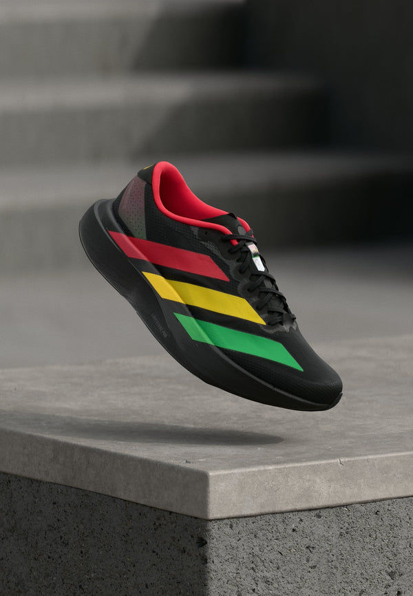 adidas Adizero Evo SL - Core Black / Vivid Green / Bold Gold-coloured