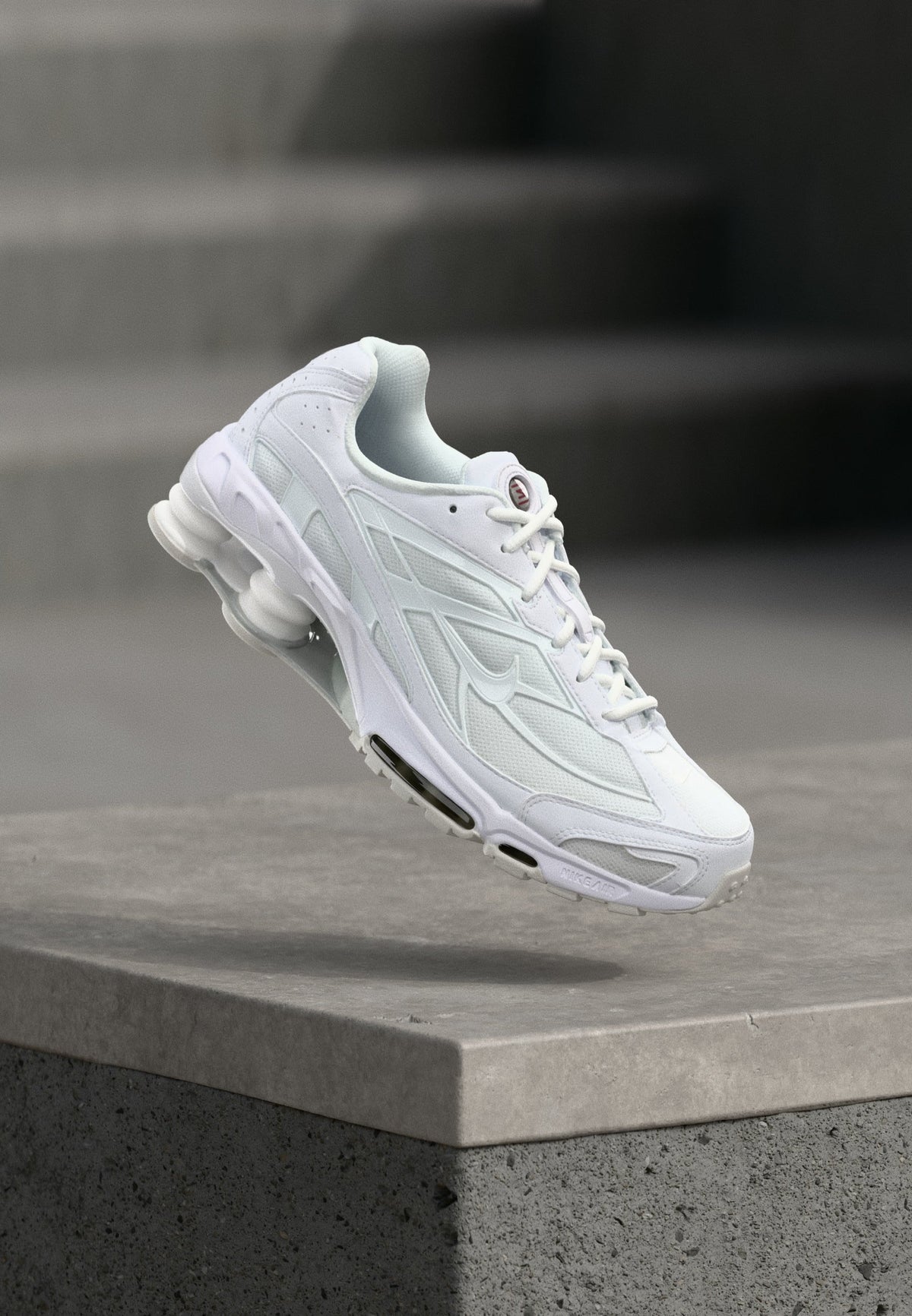 Nike Shox Ride 2 New - White / Photon Dust / University Red