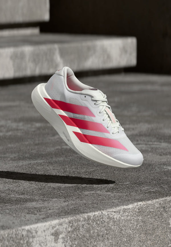 adidas Adizero Evo SL W - Footwear White / Bliss Pink / Pure Ruby