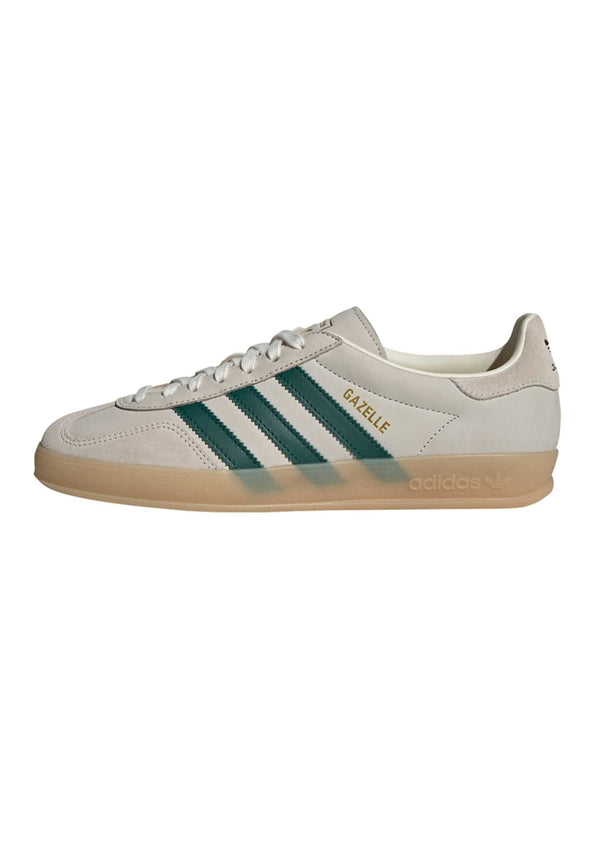 adidas Gazelle Indoor - Cream White Collegiate Green Gum
