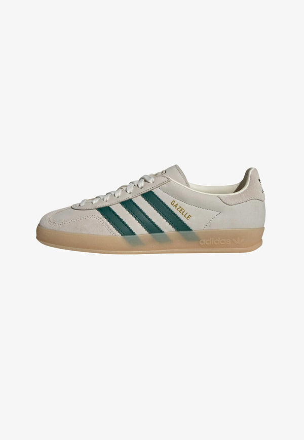 adidas Gazelle Indoor - Cream White Collegiate Green Gum