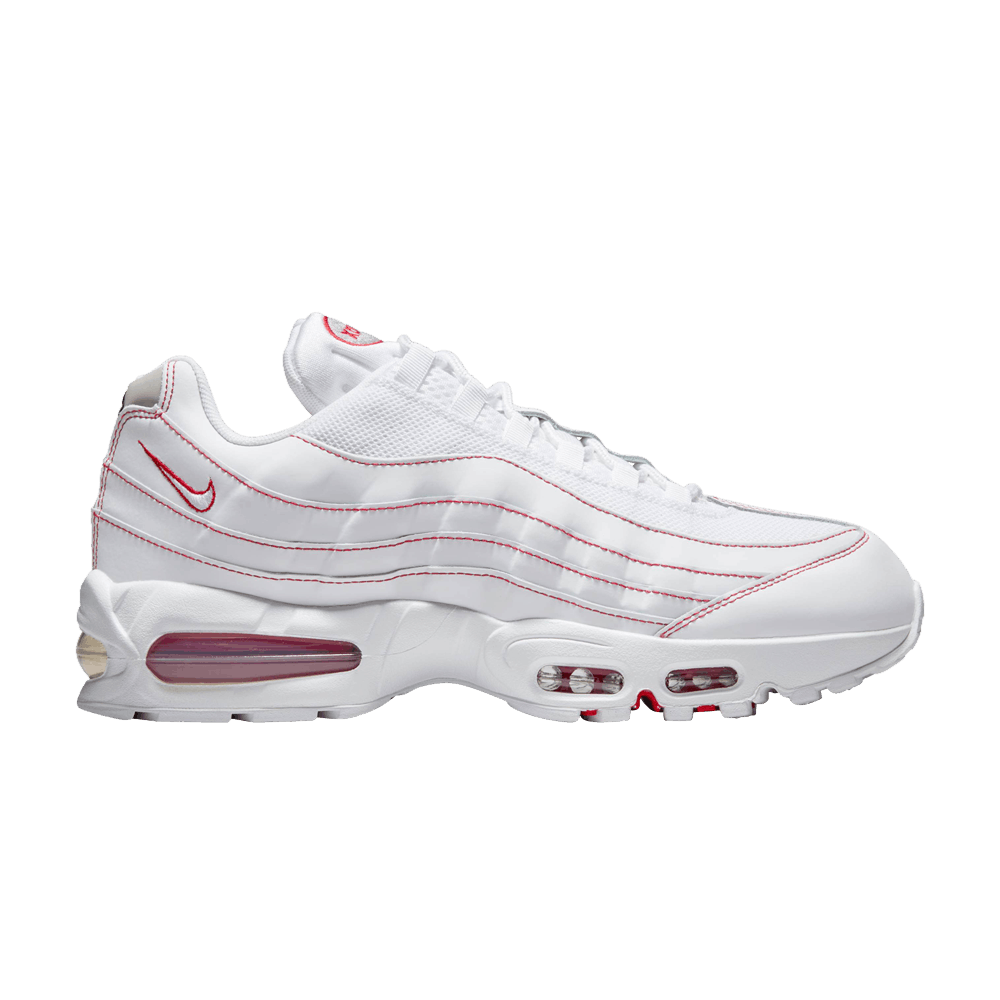 Nike Air Max 95 OG Big Bubble - White University Red