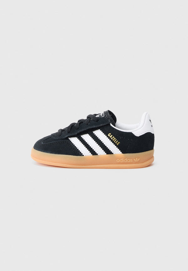 adidas Gazelle Indoor CF El I - Core Black / White / Gum
