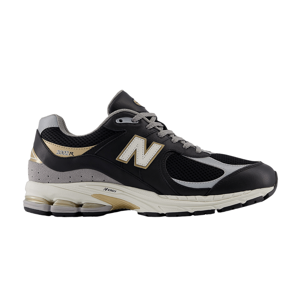 New Balance 2002R - Black Sea Salt Gold Metallic