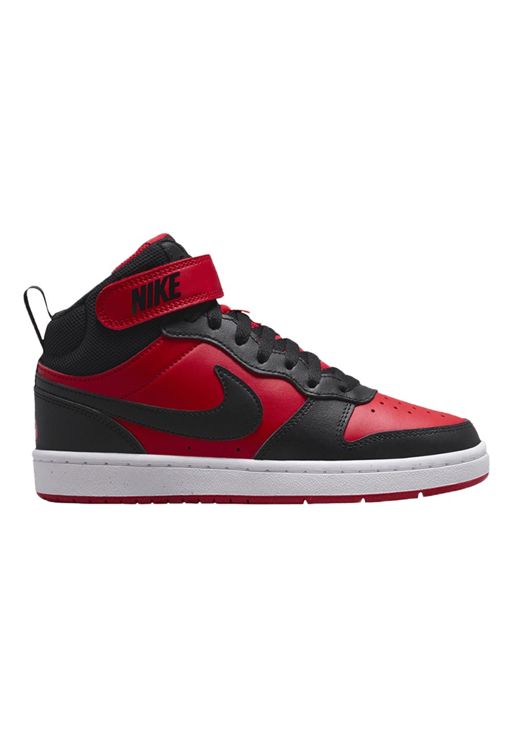 Nike Court Borough MID 2 - Univ Red / Black-white
