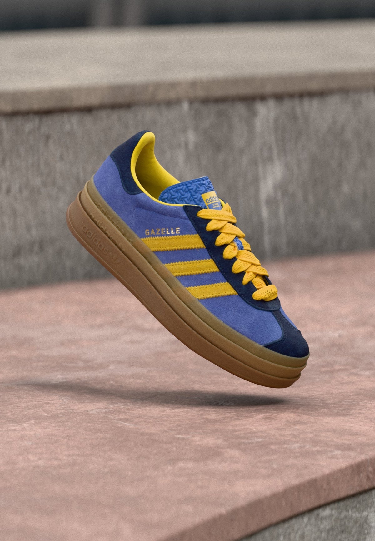 adidas Gazelle Bold - Night Indigo / EQT Yellow / Real Lilac