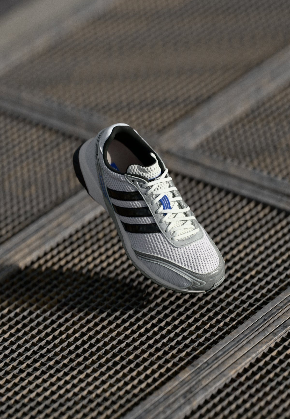 adidas Adizero Adios OG - Footwear White / HI Res Blue / Grey Five