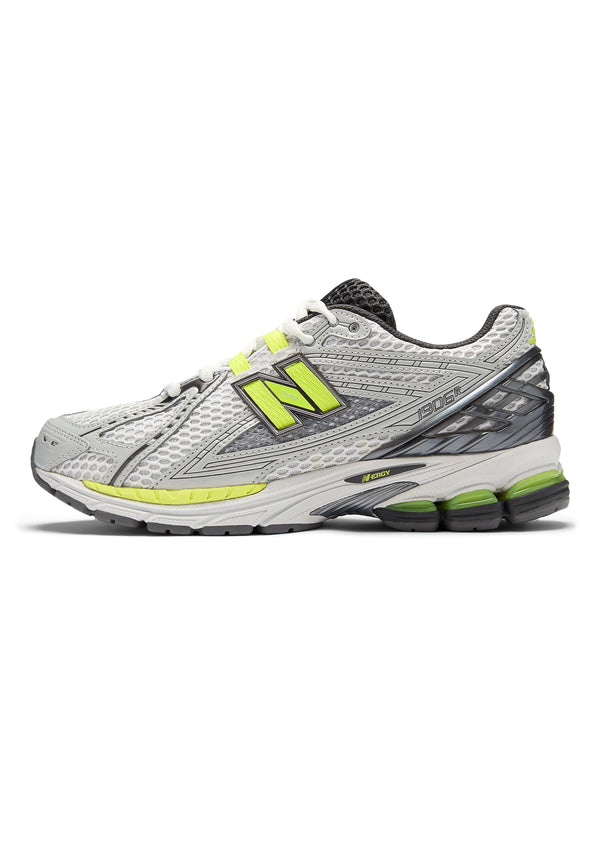 New Balance U1906 - Light Silver Metallic / Alkaline Green