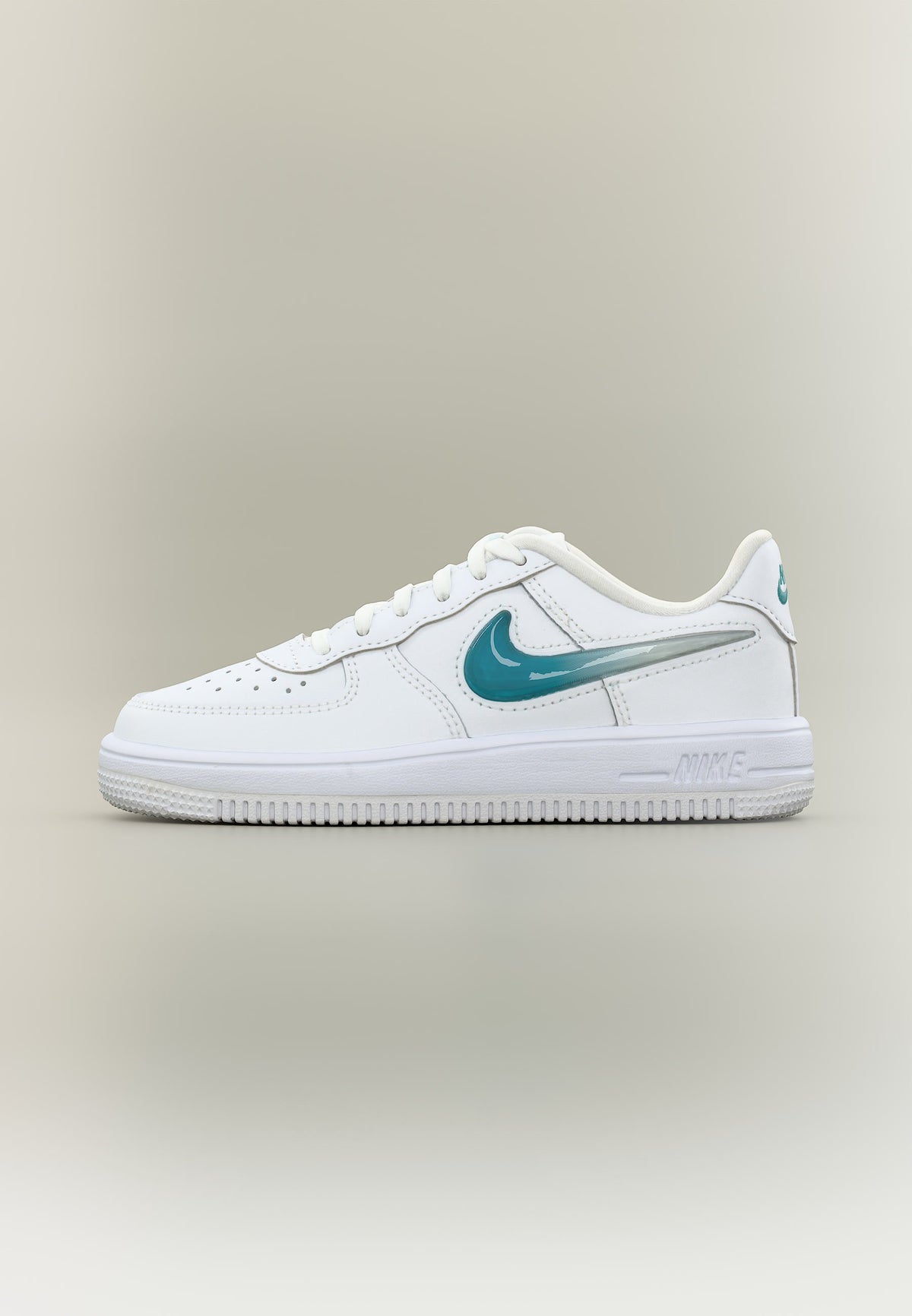 Nike Force 1 Lace - White / Energy