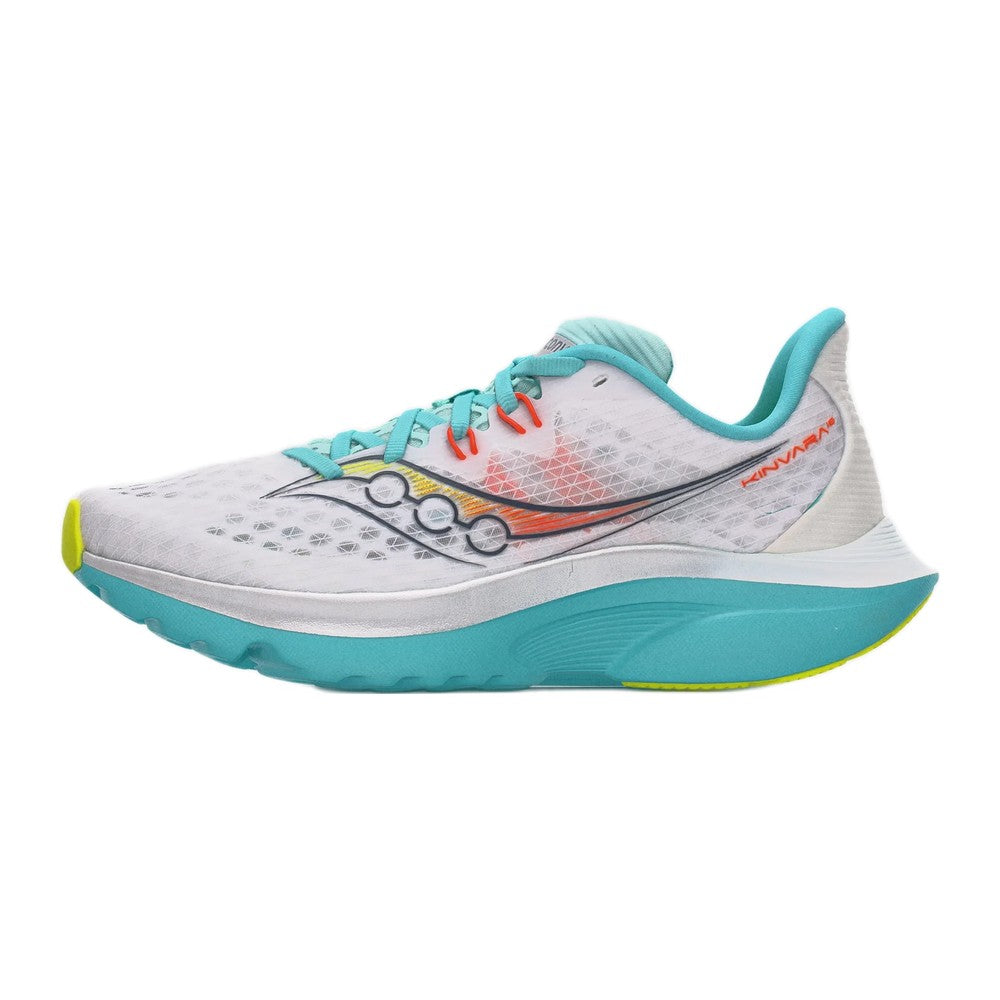 Saucony Kinvara 16 - White / Aqua