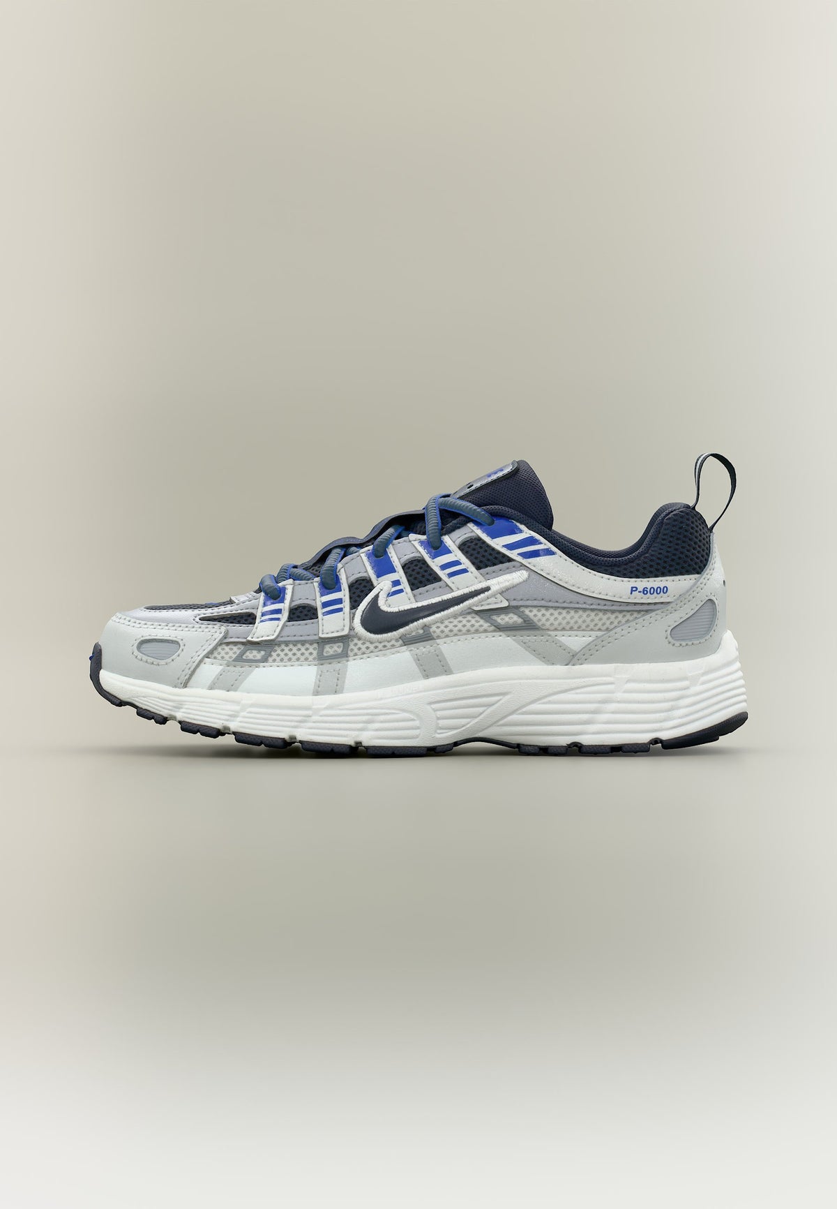 Nike P 6000 Lace - Wolf Grey / Blue Eclipse / Summit White / Racer Blue / Photon Dust