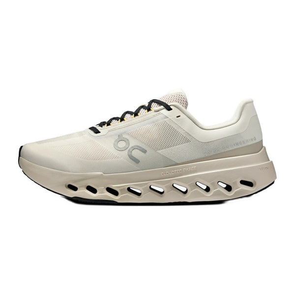 On Cloudsurfer - Ivory / Silver-colored
