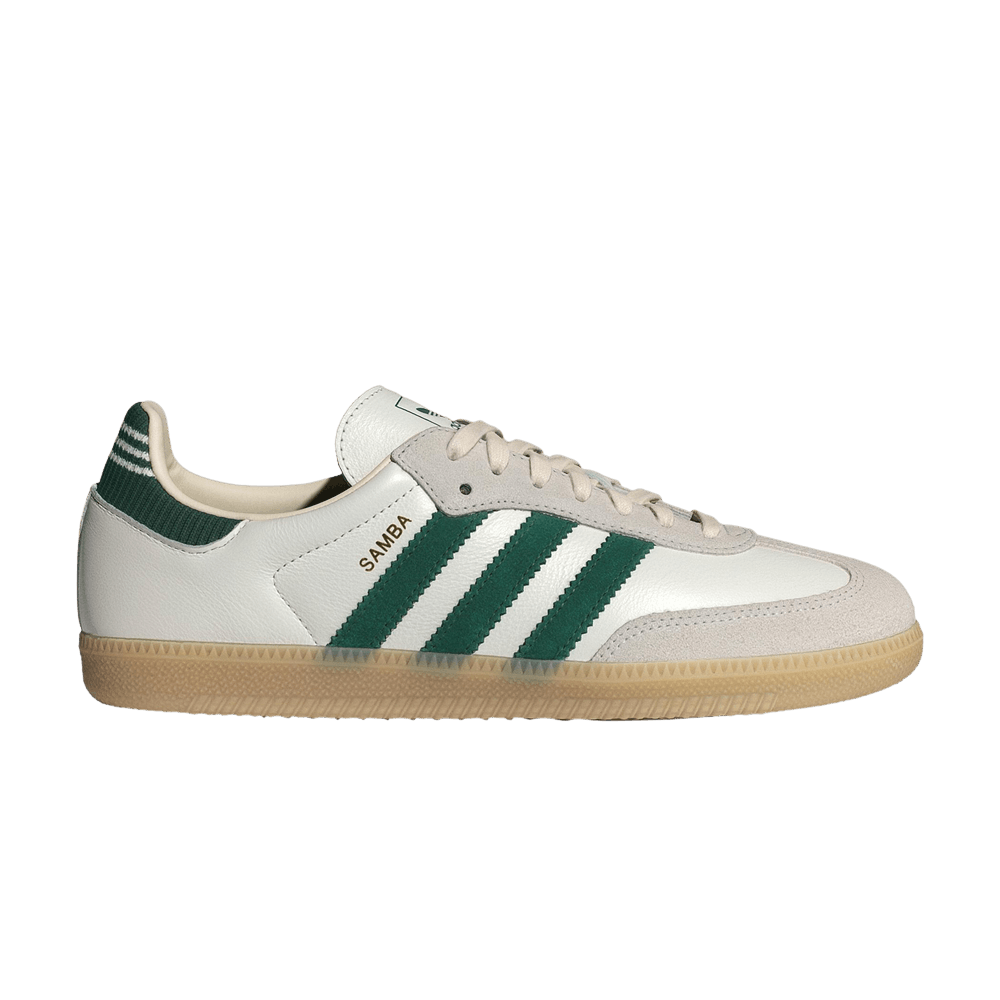 adidas Samba OG - Cloud White / Collegiate Green