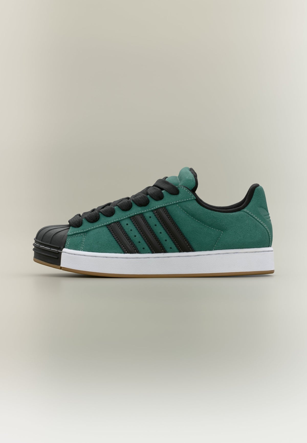 adidas Superstar St - Collegiate Green / Core Black
