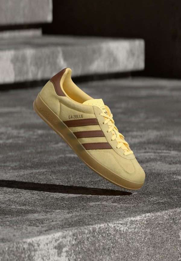 adidas Gazelle Indoor - Almost Yellow / Preloved Brown