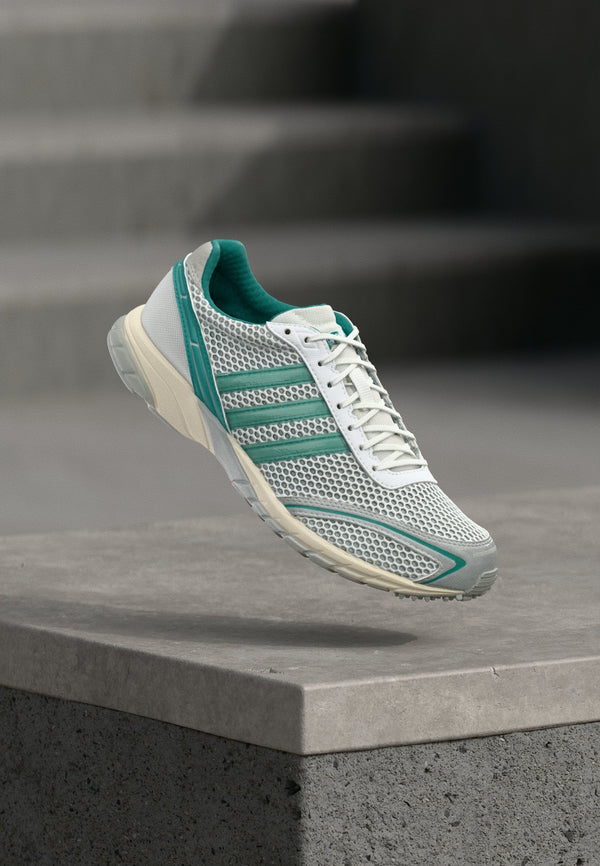 adidas Adizero Adios OG - Silver-coloured Metallic / Core Black / Power Green