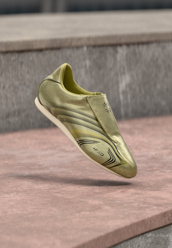 adidas Taekwondo F50 - Gold-coloured Metallic / Core Black / Off White