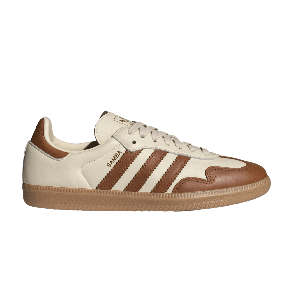 adidas Samba OG - White / Dusky Bronze / Gold-coloured Metallic