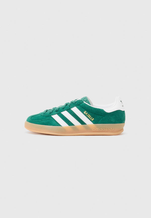 adidas Gazelle Indoor J - Collegiate Green / White