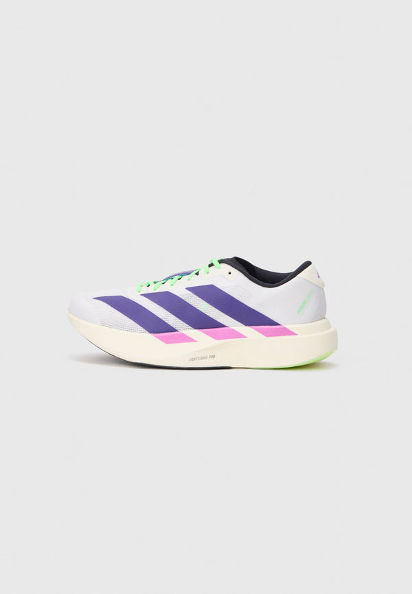 adidas Adizero Evo SL M - White / Collegiate Purple / Lime Burst