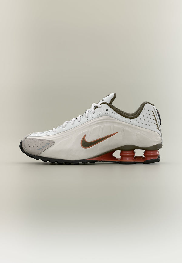 Nike Shox R4 - Vast Grey / Dark Hazel / Dusty Peach / Black