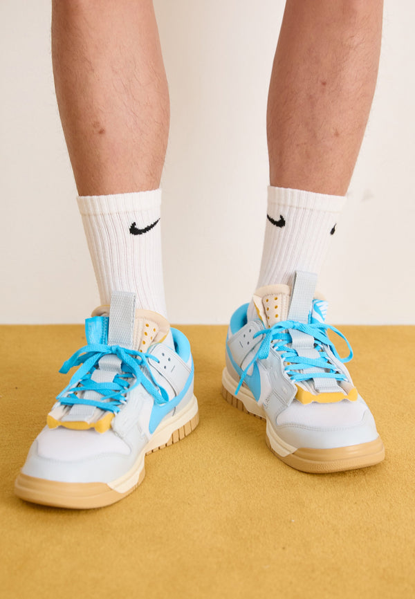 Nike Air Dunk Jumbo - White / Baltic Blue / Photon Dust / Pale Ivory / Sesame