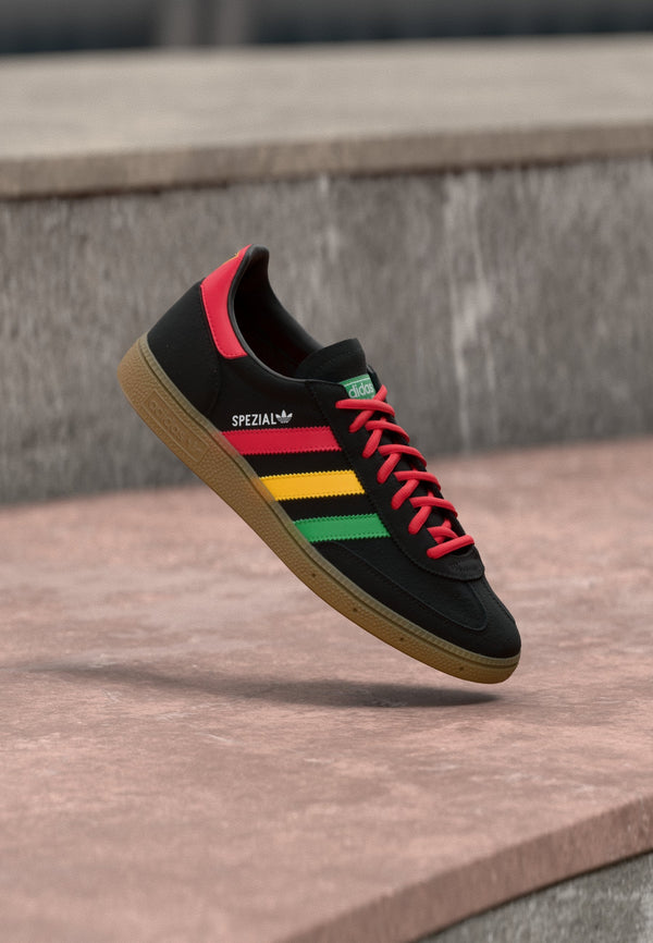 adidas Handball Spezial - Core Black / Pure Ruby / Bold Gold-coloured