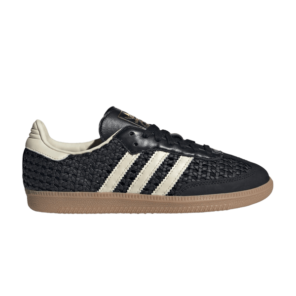 adidas Samba OG Basketweave - Black Cream White