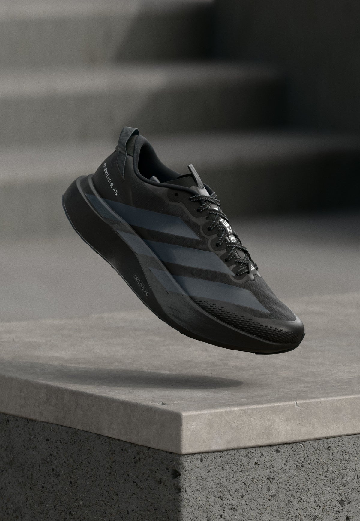 adidas Adizero Evo SL Atr - Core Black / Grey Five / Silver-coloured Metallic