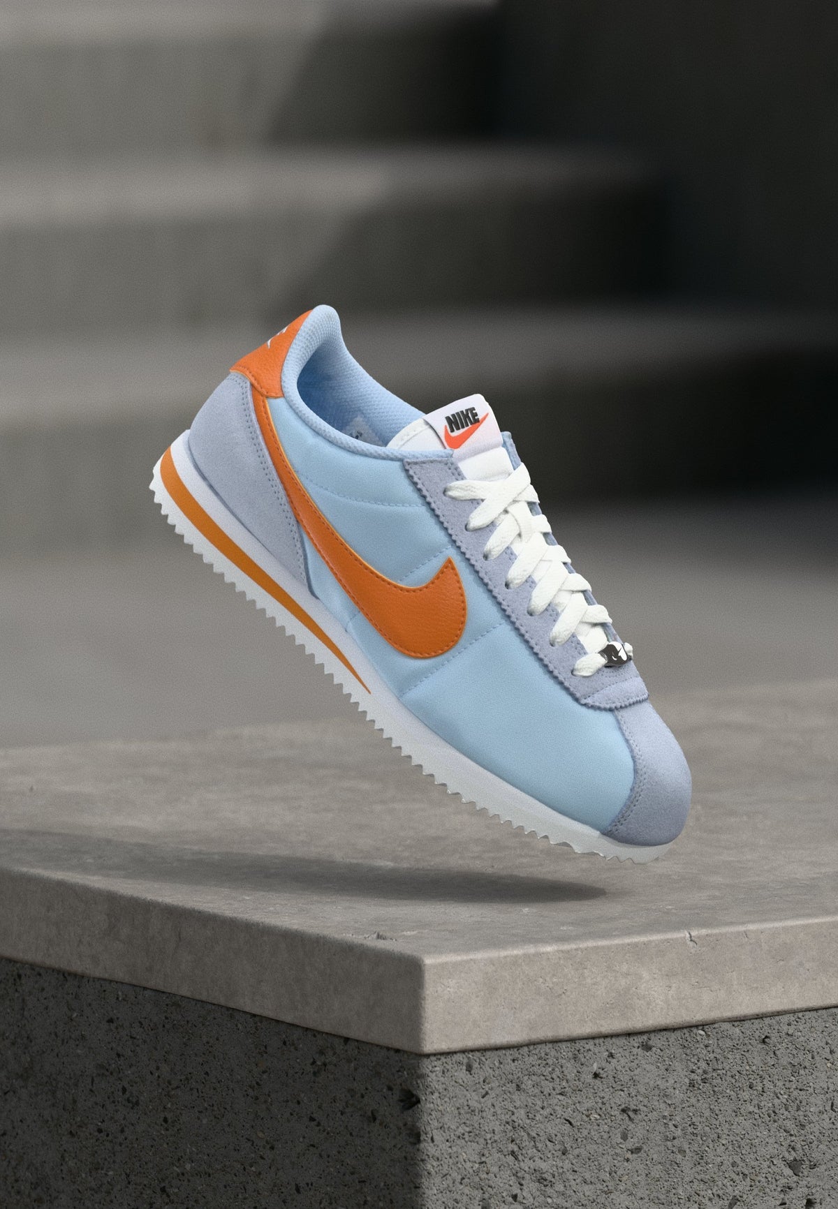 Nike Cortez - Hydrogen Blue / Hot Curry / White