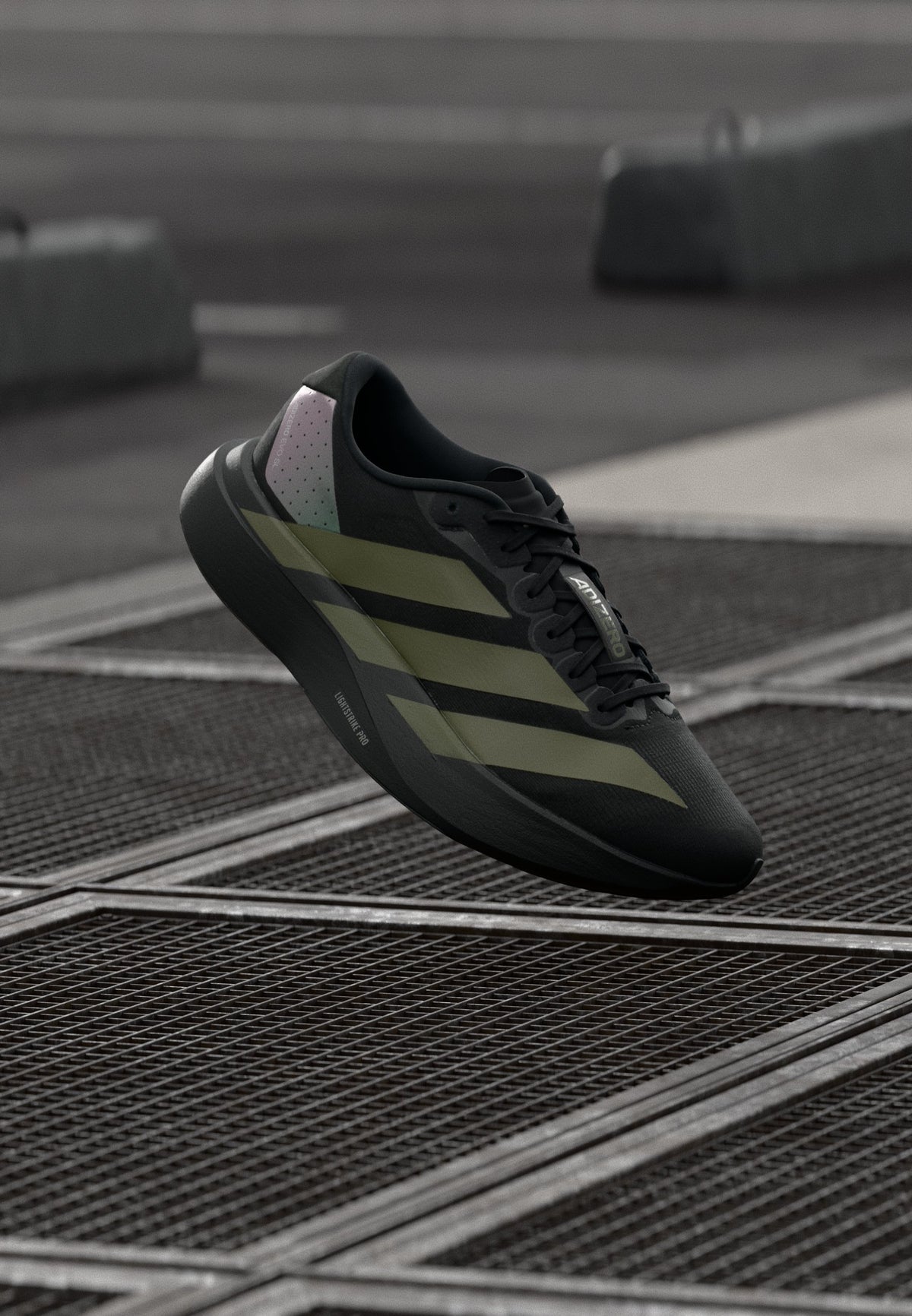 adidas Adizero Evo SL M - Core Black / Olive Strata / Iron Metallic-coloured