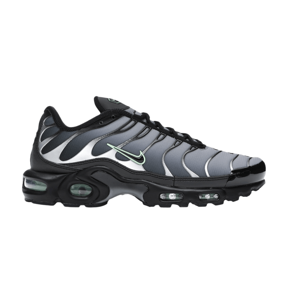 Nike Air Max Plus - Black Particle Grey Vapour Green