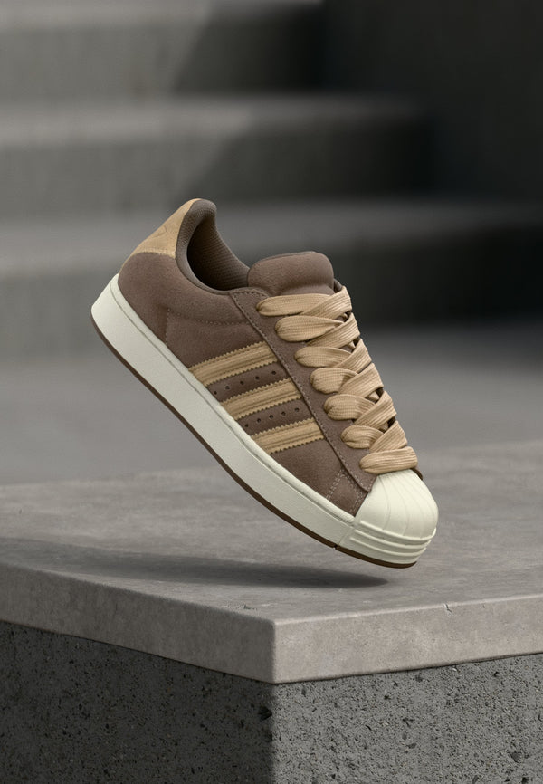 adidas Superstar St - Earth Strata / Warm Sandstone / White