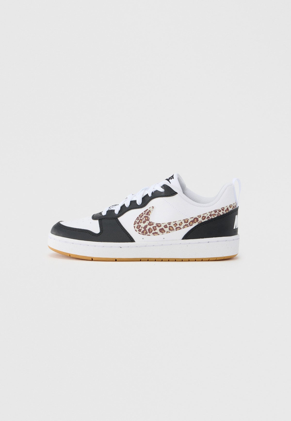 Nike Court Borough Low - Black / White / Gum / Med Brown