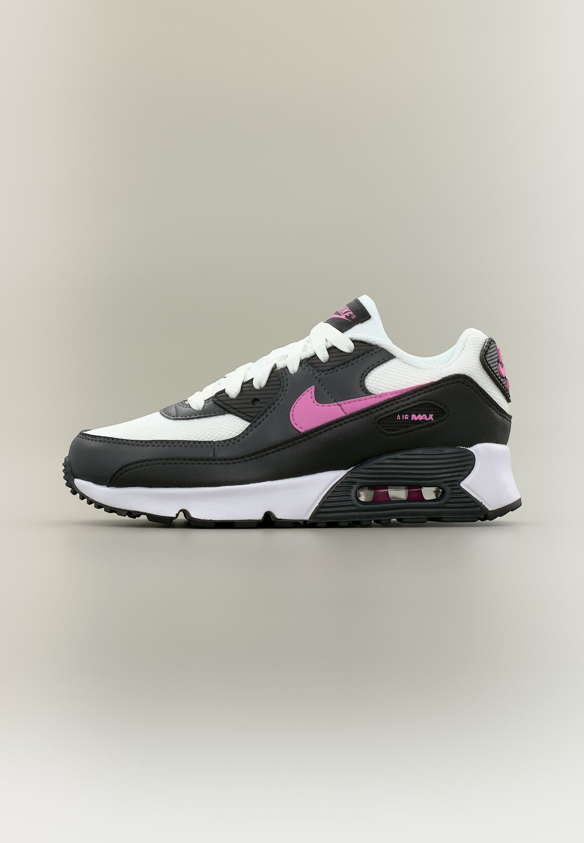 Nike Air Max 90 Lace - White / Playful Pink / Black / Anthracite